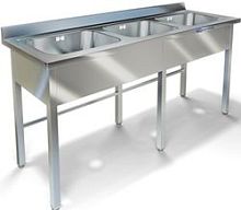 Ванна моечная цельнотянутая Kayman ВМЦ-233/77