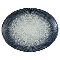 Блюдо овальное 310*240 мм. Арктик, форма Мув Bonna /1/6/582/ ОСЕНЬ