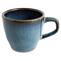 Чашка 70 мл. кофейная d=64 мм. h=53 мм. Оушн Хало (блюдце 74413) широкая полоска Bonna /1/6/1602/