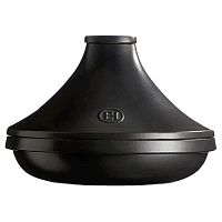 Тажин 2,0 л. d=245 мм. h=196 мм. с крышкой (индукция) графитовый керам Emile Henry /1/