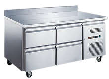 Стол холодильный TATRA TRTGND4 TN SB с бортом