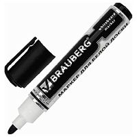 Маркер для маркерной доски Brauberg линия 5 мм. черный /1/