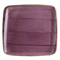 Тарелка прямоугольная 270*250 мм. без полей Блэкберри, форма Мув /1/6/