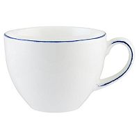 Чашка 230 мл. чайная d=93 мм. h=69 мм. Ретро синий край (блюдце 69206,70708) /1/6/