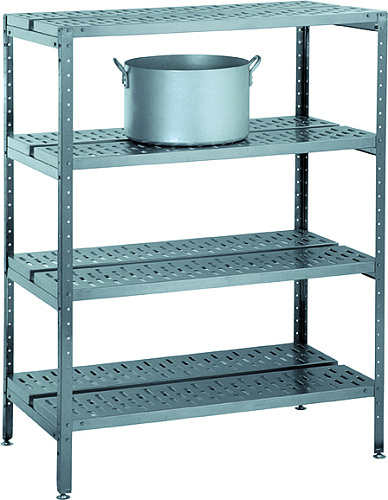 Стеллаж Atesy СТК-С- 950.650.1600-02-Н-ПП (СТКН-950/650Р)