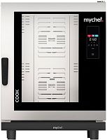 Пароконвектомат Distform Mychef Cook Up 10 GN 1/1 облачное хранение, электрический, без автоматической мойки, правое открытие, WiFi