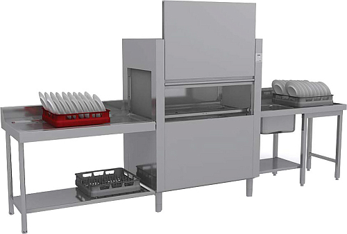 Тоннельная посудомоечная машина ELETTROBAR Niagara 411.1 T101EBD