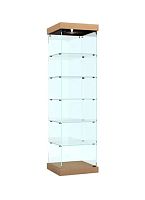 Торговая витрина Cryspi LB V (L 500V) бук