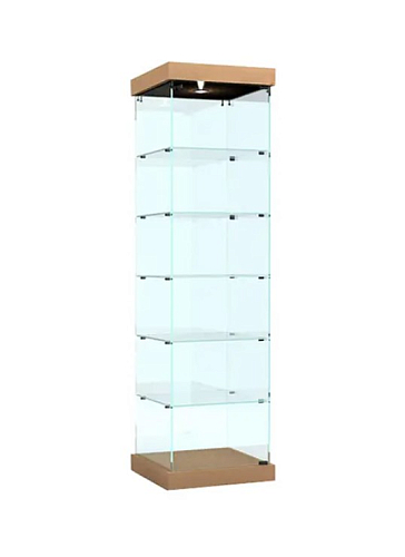 Торговая витрина Cryspi LB V (L 500V) бук