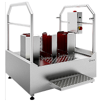 Станция гигиены обуви проходная FELETI SNP-3/300/300