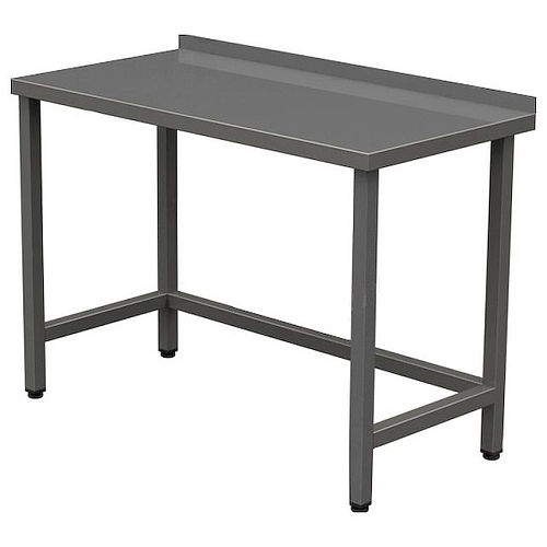 Стол производственный с бортом iRon СБ8/6-Р 800*600*850 с полкой