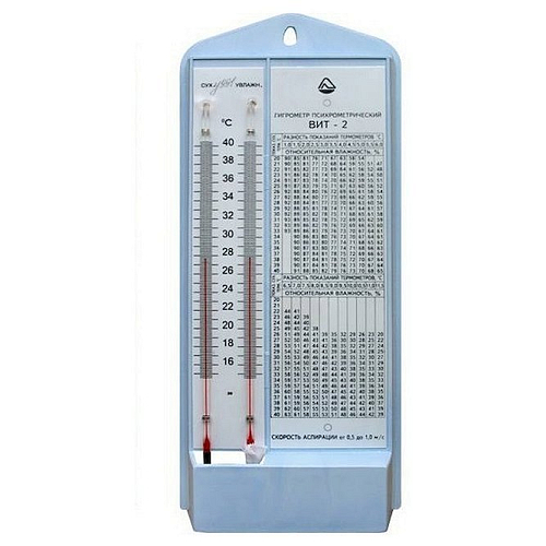 Гигрометр психрометрический (от +15 до +40С.) /1/