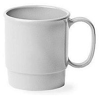 Кружка 239 мл. 7.5 см. белая поликарбонат Cambro /48/