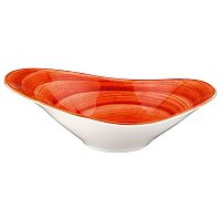 Салатник l=270*190 мм. 750 мл. овальный Терракота /1/6/