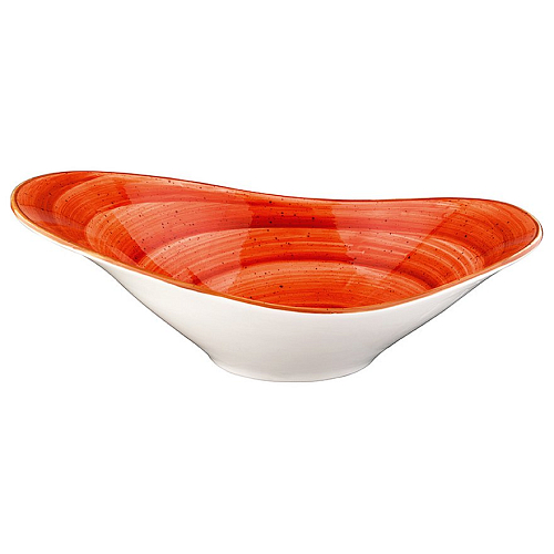 Салатник l=270*190 мм. 750 мл. овальный Терракота /1/6/