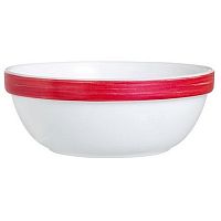 Салатник d=120 мм. 275 мл. вишневый край Браш /6/