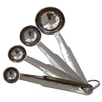 Набор мерных ложек 4 шт. нерж. (15+5+2,5+1 мл) De Buyer /1/