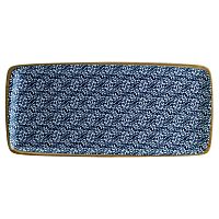 Блюдо прямоугольное 340*160 мм. Калиф Люпин, форма Мув Bonna /1/12/