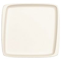 Тарелка квадратная 320*300 мм. без полей Белый 2 Чойс, форма Мув Bonna /1/6/348/