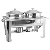 Чафиндиш (мармит) для первых блюд (две емкости по 4,5 л.) MGsteel /1/