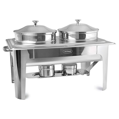 Чафиндиш (мармит) для первых блюд (две емкости по 4,5 л.) MGsteel /1/