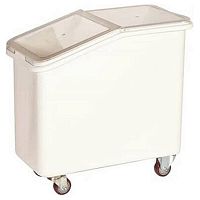 Контейнер для сыпучих продуктов 102 л. 420*720*710 мм. (-5°C /+60°C) п/п на колесах, белый Tribeca /1/3/
