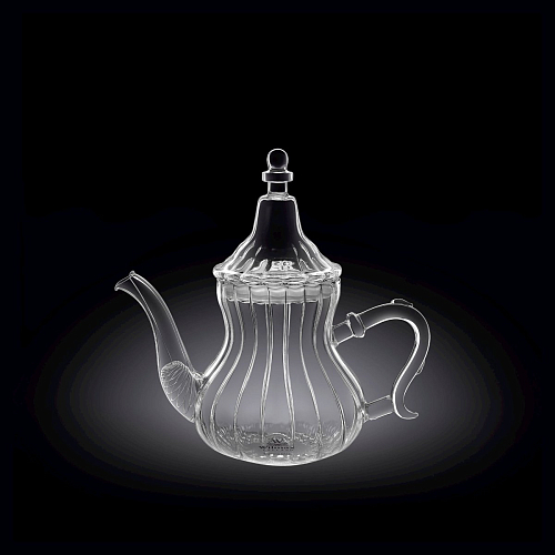 Чайник 650 мл. заварочный, марокканский Термостекло Wilmax /1/18/