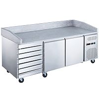 Стол для пиццы TATRA TPZEN2D7 STB каменная столешница