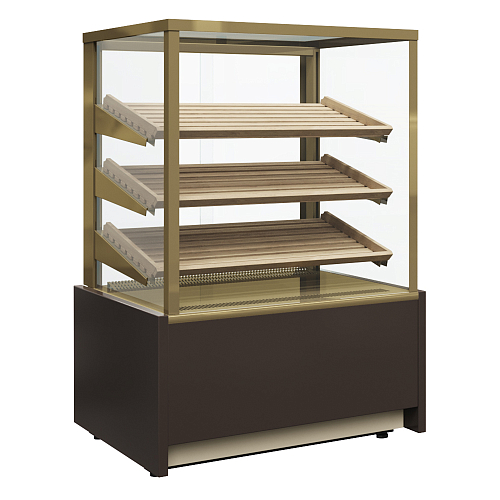 Витрина хлебная Полюс KC70 N 0,6-1 Bread 0102-0109 (со стеклом)