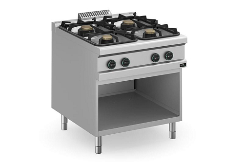 Плита газовая 4 конфорочн.900 сер. Apach Cook Line APRG-89P/PL