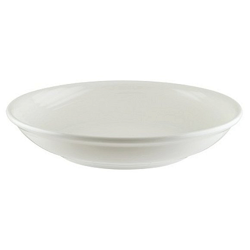 Салатник d=150 мм. 330 мл. h=38 мм. Белый, форма Луп узкая полоска /1/12/