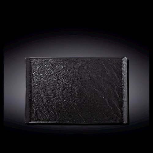 Блюдо прямоугольное 335*205 мм. Слэйт Wilmax /3/24/