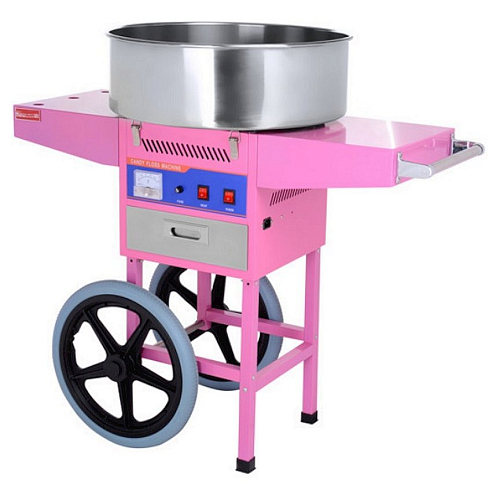 Аппарат для производства сахарной ваты Hualian Machinery HEC-03C (с тележкой)