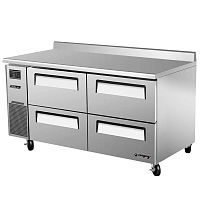 Холодильный стол Turbo air KWR15-2D-4-700 с ящиками и бортом