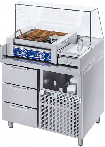 Станция для бургеров и хот-догов Atesy Бавария БХС - 900.700-02