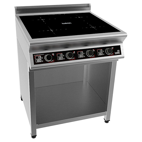 Плита индукционная на полузакрытой подставке 4 конфорки Кобор I7-4S1