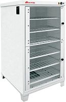 Шкаф расстоечный Восход ШРЭ-2.1 со стекл. дверцами, в обрешетке