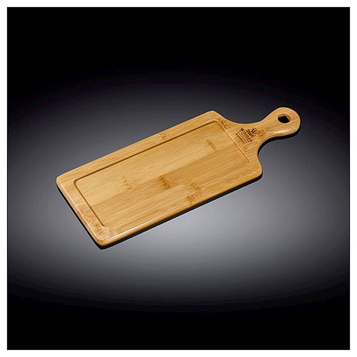 Доска для подачи прямоуг. 34*12 см, бамбук Wilmax /10/60/