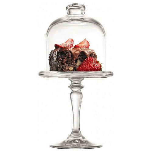 Блюдо для лимона на ножке с крышкой d=10 см. h=20 см. Патисери Б /1/12/