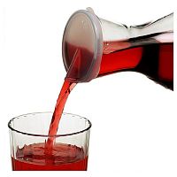 Крышка для графина d=70мм с отверст. белая, поликарбонат Cambro