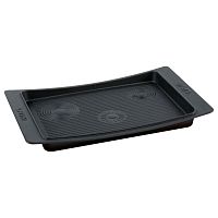 Сковорода 36*24 см. чугун, чёрная "ECO" LAVA