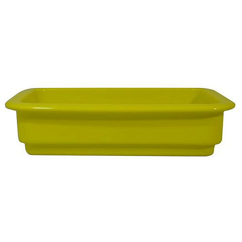 Гастроемкость 1/4 h=65 фарфор желтая /1/