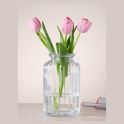 Ваза для цветов d=102 мм. h=230 мм. Ботаника /6/144/