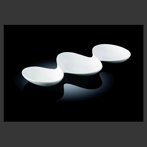 Менажница 3-х секционная d=135/165/135 мм. Wilmax /3/18/