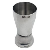 Джиггер 30/60 мл. d=43/43 мм. h=88 мм. нерж. MGsteel /1/288/