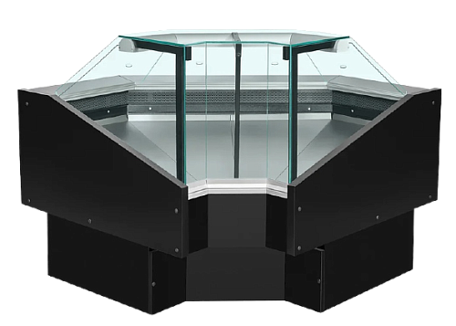 Витрина холодильная Don-Service Rimo Cube Угол Внутр. авт.