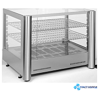 Витрина тепловая UNIS Trent, inox