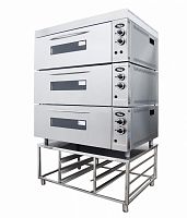 Печь хлебопекарная Grill Master ШжЭ/3 (22116к) с пароувлажнением