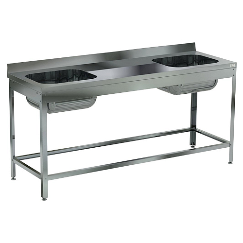 Ванна моечная Кобор ВМЦР/2-180/60/430Л/Ц/П