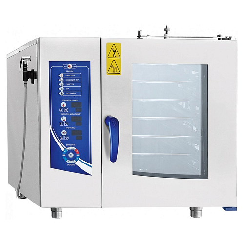 Пароконвектомат Abat ПКА-6-1/1ПМФ (морской,парогенератор)